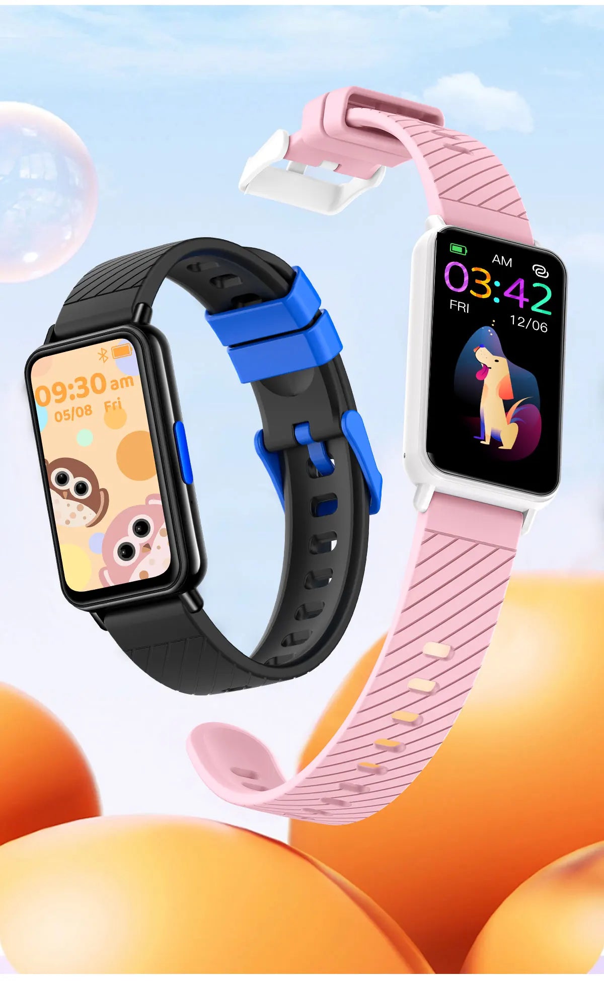 Smart Watch  For Kids with Educational Games,Camera Control, Calculator,Alarm,Activity Tracker,USB Rechargeable,Wireless 5.2