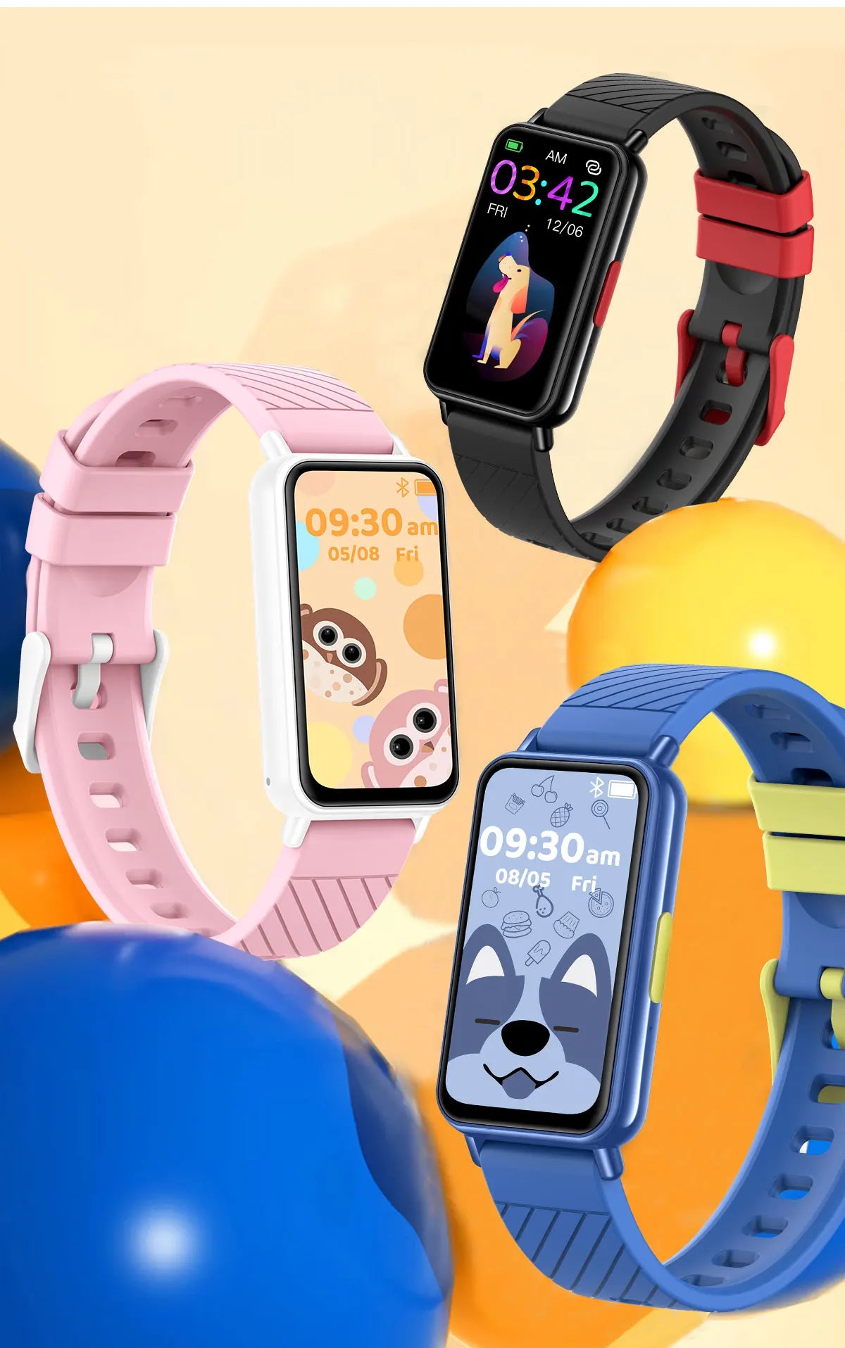Smart Watch  For Kids with Educational Games,Camera Control, Calculator,Alarm,Activity Tracker,USB Rechargeable,Wireless 5.2