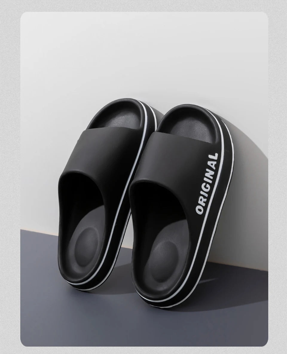 Women's Classic Slippers Slip-Resistant Soft Indoor Outdoor  Comfortable Summer Footwear Men's Shoes