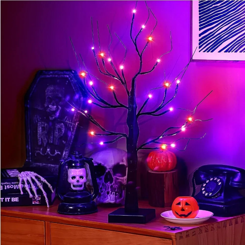 Christmas LED Tree Lights Christmas Birch Tree Home Decoration Lights Indoor Bedroom Room Landscape Glowing Tree