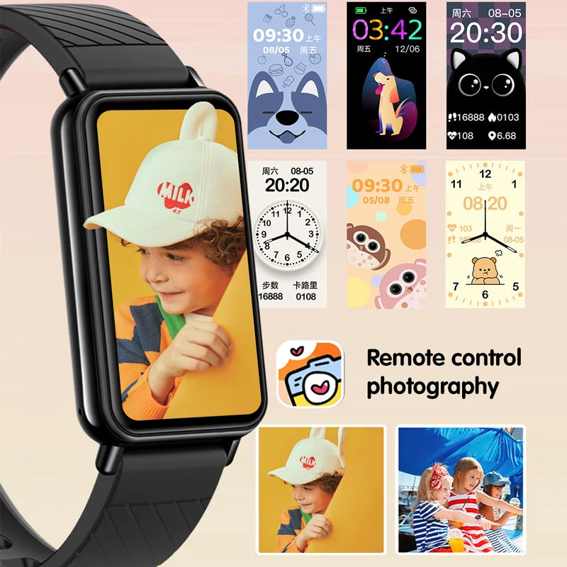 Smart Watch  For Kids with Educational Games,Camera Control, Calculator,Alarm,Activity Tracker,USB Rechargeable,Wireless 5.2